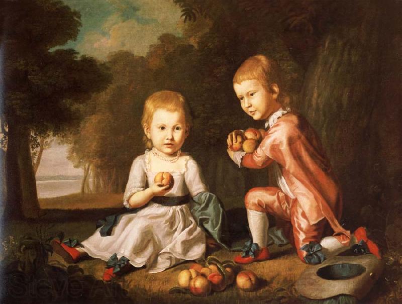 Charles Wilson Peale Isabella und John Stewart Spain oil painting art